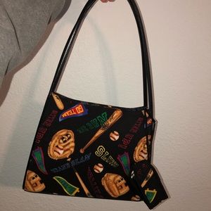 Super cute baseball fan purse